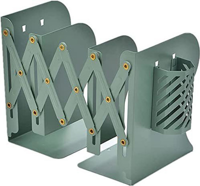 Hyderon 4 Compartments STEEL BOOK ORGANIZER(Green)