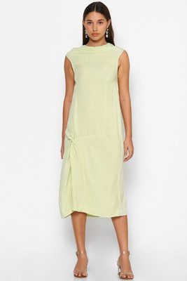 FOREVER 21 Women Maxi Green Full Length Dress