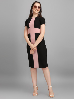 PURVAJA Women Bodycon Multicolor Dress For Rs. 174 @ 65 %