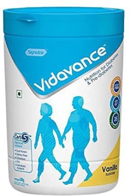 Signutra Vidavance Advanced Nutrition for Diabetes & Pre-Diabetes (400g, Vanilla Flavor) Nutrition Drink(400, Vanilla Flavored)