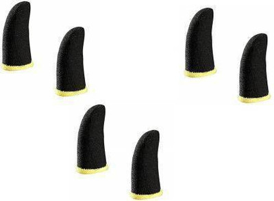 menaso Latest collection Touchscreen Finger Sleeves or Gloves with Sweatproof and Having Finger Sleeve(Pack of 6)