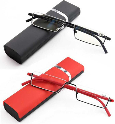 Augen Half Rim (+1.50) Rectangle Reading Glasses(50 mm)