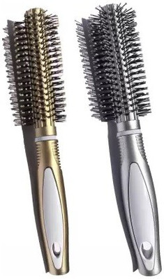 CombQuality Hair Styling Roller Comb round New Pack Of 2