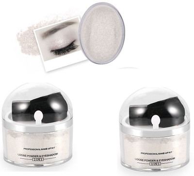 ADJD Oil Control Shimmer Silver Highlighter Pack Of 2 Highlighter(Silver)