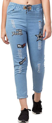 AARYA ENTERPRISES Slim Women Light Blue Jeans