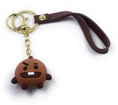 Auspice Maskot Shooky BTS Figure with Strap Key Chain