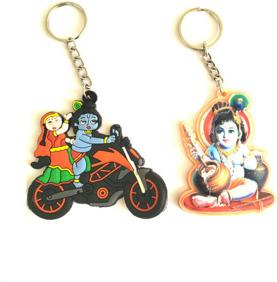 ShopTalk Krishna Combo Pack of 2 Bal krishna Key Chain
