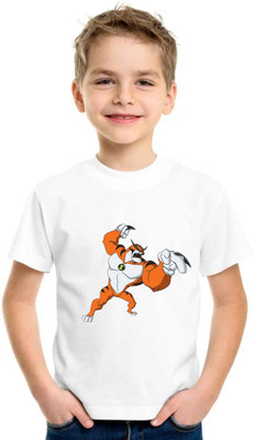 Shubham designer gallery Baby Boys Cartoon Cotton Blend Regular T Shirt(Multicolor, Pack of 1)