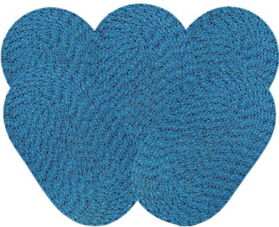 SHF Cotton Door Mat(Multicolor, Small, Pack of 5)
