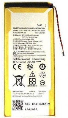 RAPPER Mobile Battery For  Motorola Motorola G4 Plus (GA40) 3000mAh Battery