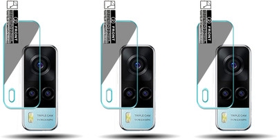 EZGER Back Camera Lens Glass Protector for VIVO Y53S(Pack of: 3)