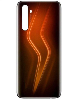 Docile Realme 6pro Back Panel(lighting orange)