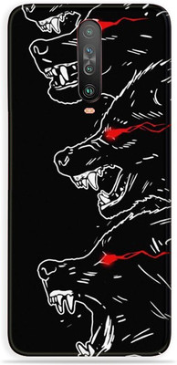 LAMHA Poco X2 Mobile Skin(Ultra Super Angry Wolf Skin With High Mattte Finish.)