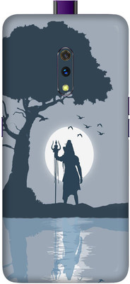 OggyBaba Realme X Mobile Skin(Shiv Ji Skin Matte Finish)