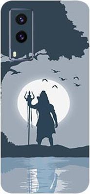 LAMHA Vivo V21e Mobile Skin(Ultra Super Lord Shiva Skin With High Mattte Finish.)