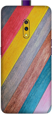 OggyBaba Realme X Mobile Skin(Colorful Texture Skin Matte Finish)