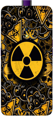 OggyBaba Realme X Mobile Skin(Yellow, Black)