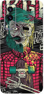 BugguSkin Vivo V21e, vivo v21e Mobile Skin(Ultra Super Death illustrations Skin With High Mattte Finish.)