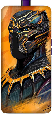 OggyBaba Realme X Mobile Skin(Golden Panther Skin Matte Finish)