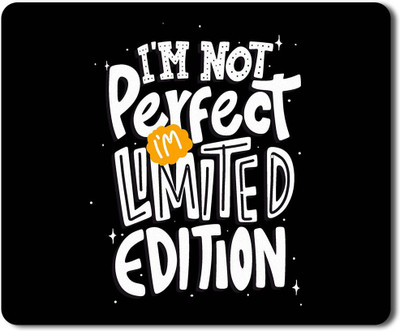 Flair Print Visibee I’m limited edition Designer Gaming Non-Slip Rubber Base Mouse Pad for Laptop/Computer (23 cm x 19 cm) MP251 Non Slip Base Mousepad(Multicolor)