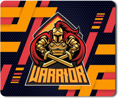 Flair Print Visibee Warrior Designer Gaming Non-Slip Rubber Base Mouse Pad for Laptop/Computer (23 cm x 19 cm) MP325 Non Slip Base Mousepad(Multicolor)