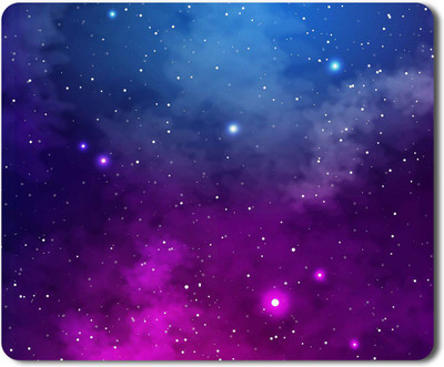 Flair Print Visibee Galaxy Designer Gaming Non-Slip Rubber Base Mouse Pad for Laptop/Computer (23 cm x 19 cm) MP308 Non Slip Base Mousepad(Multicolor)
