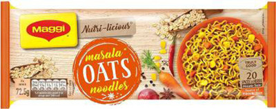 Maggi LICIOUS Oats Masala Noodles 290 GRAMS Instant Noodles Vegetarian(290 g)