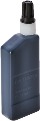 rotring 23ml Technical Black Drawing Ink for Isograph Pens Ink Bottle(Ink Color - Black)