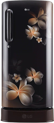 LG 215 L Direct Cool Single Door 3 Star Refrigerator(Hazel Plumeria, GL-D221AHPD)