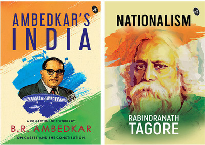 Ambedkar's India + Nationalism (Set Of 2 Books)(Paperback, B.R. Ambedkar/Rabindranath Tagore)