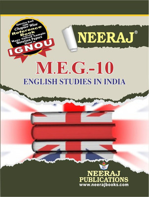 MEG-10 : English Studies In India(Paperback, Group of Neeraj Publication)