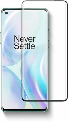 small candy Edge To Edge Tempered Glass for OnePlus 8 Pro(Pack of 1)