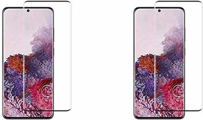 small candy Edge To Edge Tempered Glass for Samsung Galaxy S20 Plus(Pack of 2)