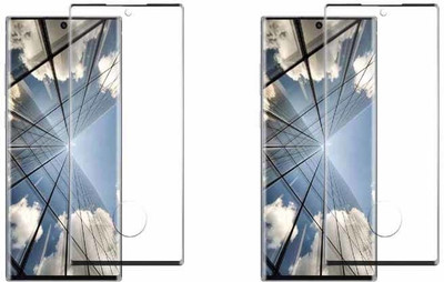 small candy Edge To Edge Tempered Glass for Samsung Galaxy Note20 Ultra(Pack of 2)