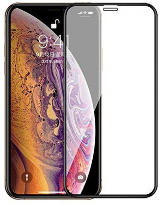 NKCASE Edge To Edge Tempered Glass for Apple iPhone XS(Pack of 1)