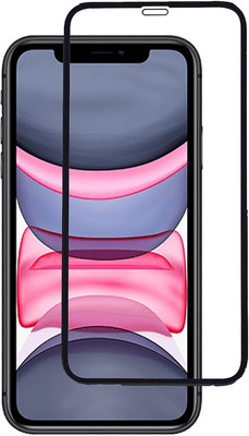 NKCASE Edge To Edge Tempered Glass for Apple iPhone XR, Apple iPhone 11(Pack of 1)
