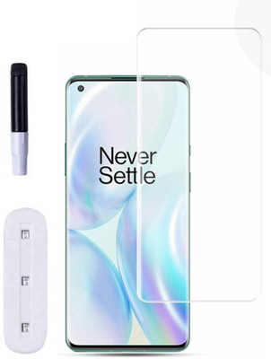 aplexx Edge To Edge Tempered Glass for OnePlus 8 5G(Pack of 1)