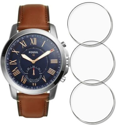 tombik Impossible Screen Guard for Fossil Q Grant Smartwatch(Pack of 3)