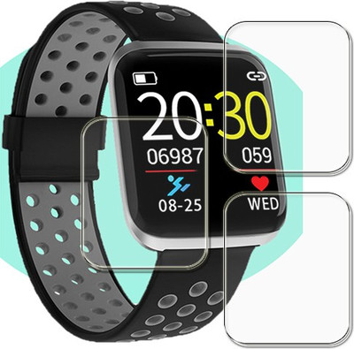 tombik Impossible Screen Guard for PEBBLE Impulses Smartwatch(Pack of 3)