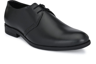 SHENCES Derby For Men(Black , 8)