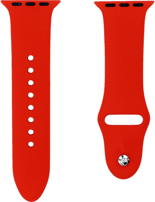 Oboe 38/40mm Silicone Smart Sport Watch Band Strap Compatible Smart Watch Strap(Red)
