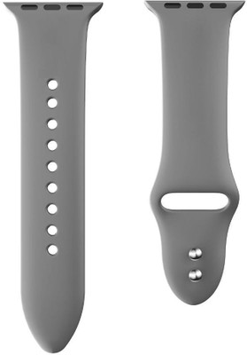 Oboe 38/40mm Silicone Smart Sport Watch Band Strap Smart Watch Strap(Grey)