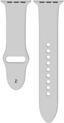 Oboe 38/40mm Silicone Smart Sport Watch Band Strap Smart Watch Strap(Grey)