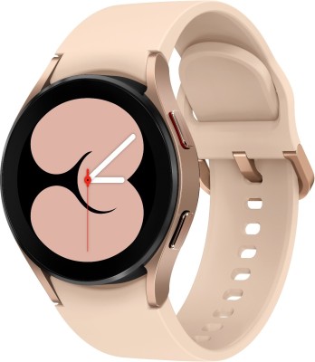 SAMSUNG Galaxy Watch4 LTE (4.0cm) - Health Monitoring, Sleep Tracking(Pink Strap, Free Size)
