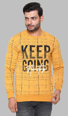 SHAUN Full Sleeve Printed Men Sweatshirt