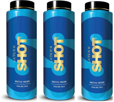 LAYER'R TALC ARCTIC FRESH EACH 100G PACK OF 3(3 x 100 g)