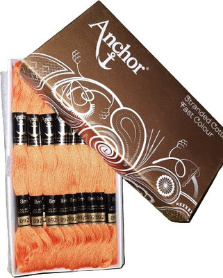 ANCHOR Orange Thread(8 m Pack of10)
