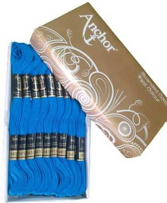 ANCHOR Blue Thread(8 m Pack of10)