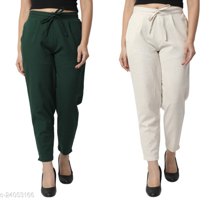 Neelo Kurti Regular Fit Women Multicolor Trousers