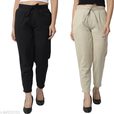 Neelo Kurti Regular Fit Women Multicolor Trousers